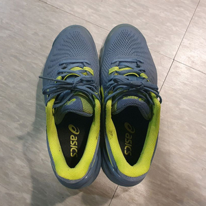 아식스 테니스화 젤레졸루션9 250mm 와이드 올코트 이미지