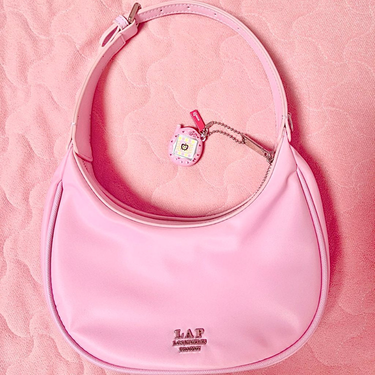 lap 랩 아만다 미니 호보백 숄더백 핑크 프라다저렴이--1