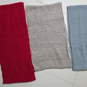 (택비만받을게요) 따뜻한 니트 워머 3개+벙어리 장갑