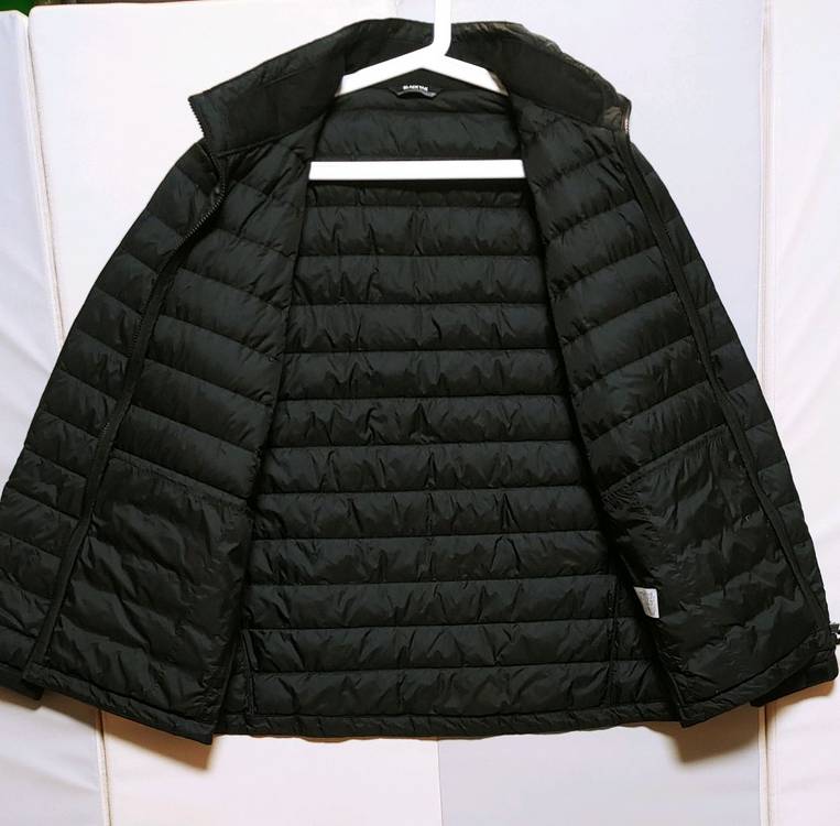 [3XL] 블랙야크 덕다운 경량 패딩점퍼 블랙574--1