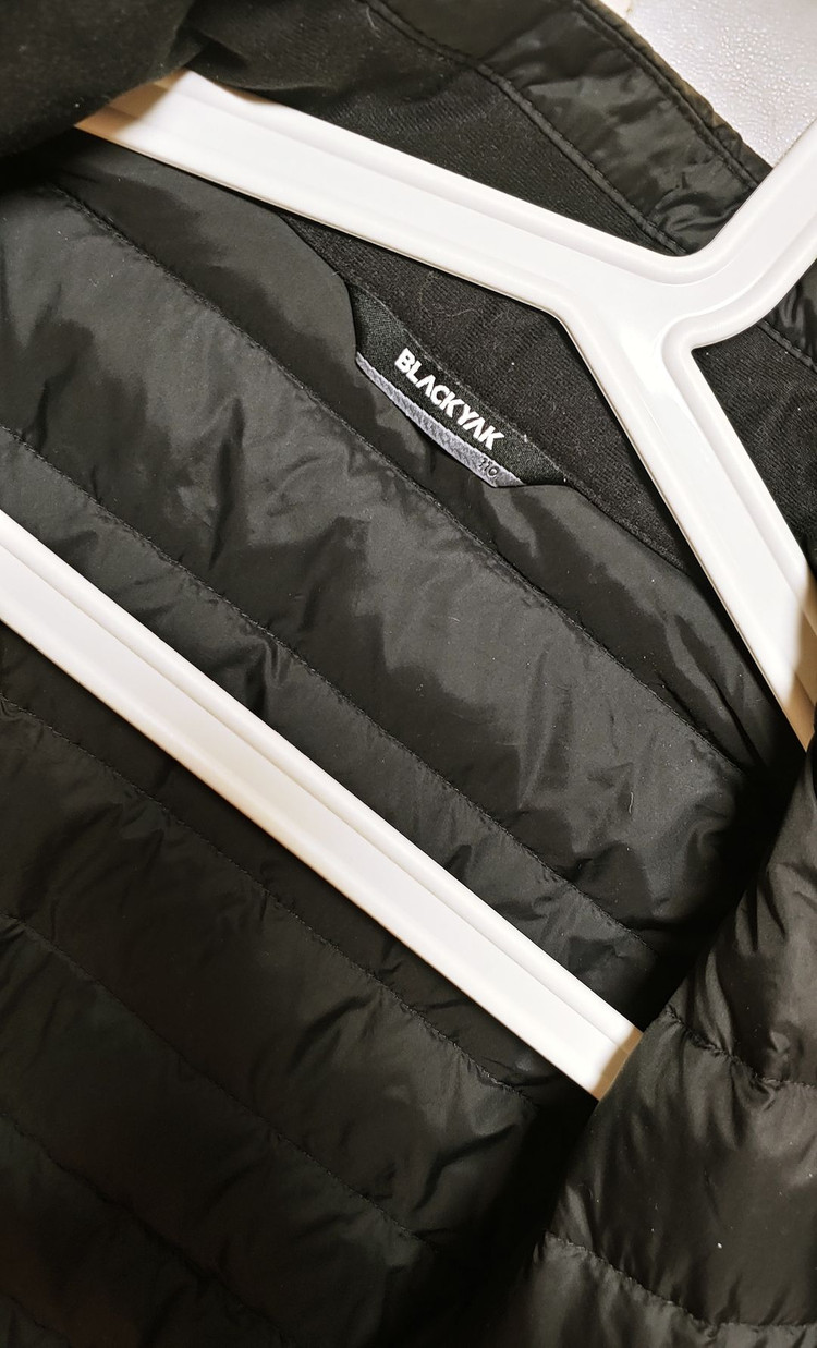 [3XL] 블랙야크 덕다운 경량 패딩점퍼 블랙574--6