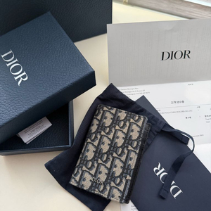 디올 오블리크 오거나이저 카드지갑 풀구성 백화점판 영수증 포함 새상품급