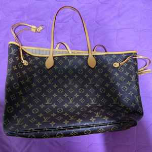 루이비통 모노그램 네버풀 GM 숄더백 브라운 이미지