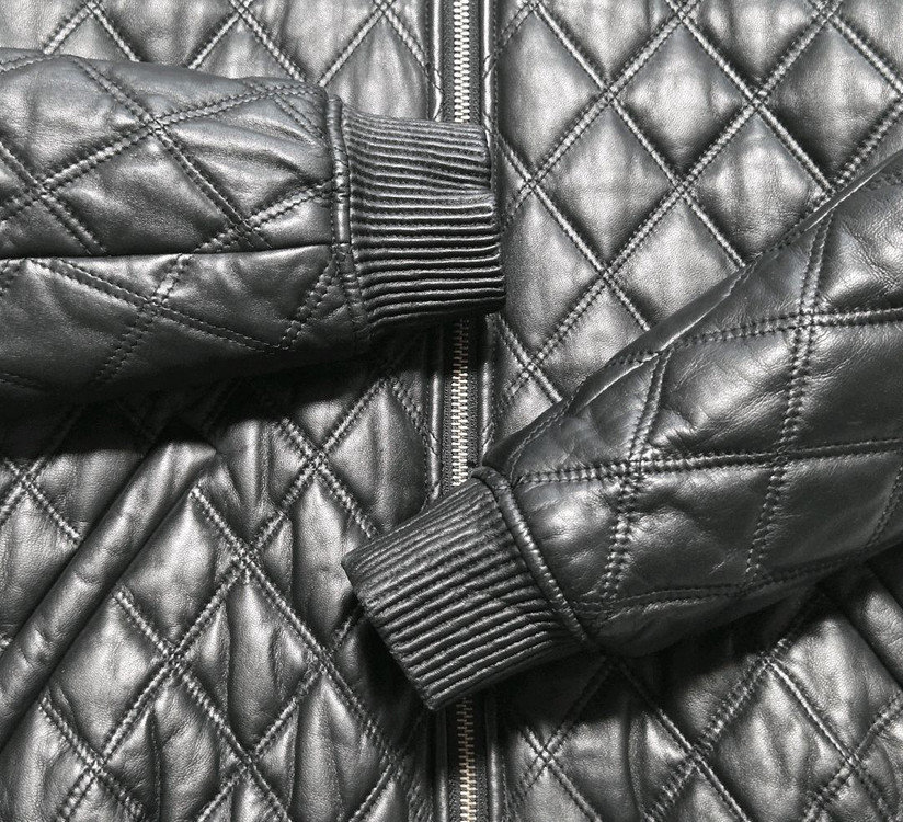 폴스미스 정품 여성퀼팅 양가죽자켓 판매합니다.--7