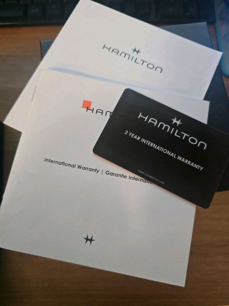 해밀턴 재즈마스터 오픈하트 청판 오토매틱 가죽시계--2