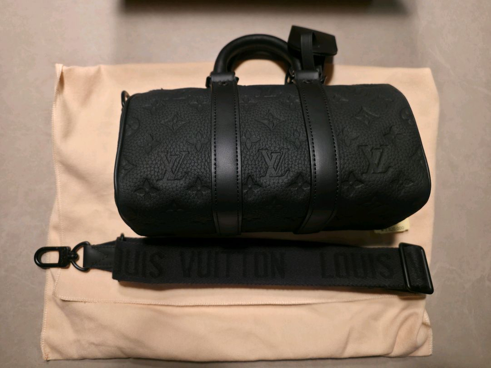 루이비통 키폴25 모노그램 토뤼옹 가죽 블랙 S급 판매합니다. LV M20900 이미지