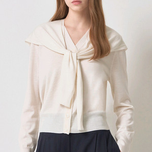 마인 26 신상 머플러 셋 가디건