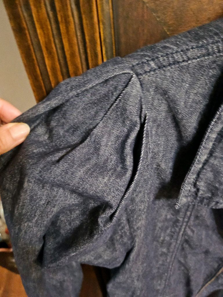 타임 롱 청 데님 원피스 이미지