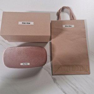 미우미우 선글라스 케이스 박스 쇼핑백팝니다