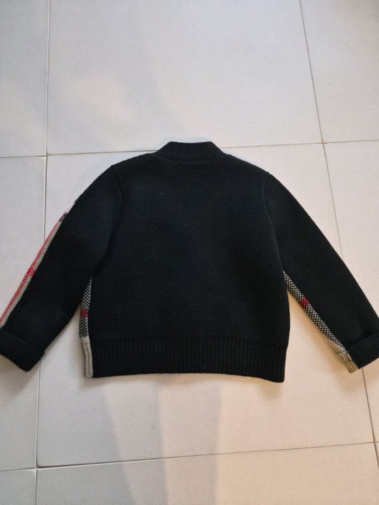 버버리키즈 캐시미어가디건 4Y--1