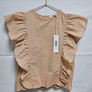 (새상품) 수어플룸 날개 블라우스 Emeline Blouse, Farro - Soor Ploom 6y