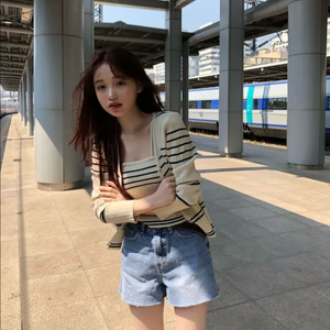 슬리브리스 + 가디건 set