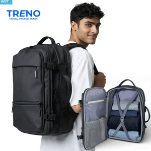 트레노 여행용 백팩 대용량 배낭 17인치 매트블랙 미개봉 새상품 판매합니다.