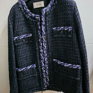 (새상품) 한섬 SJSJ 트위드자켓