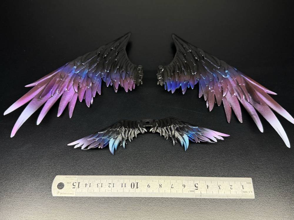 [디지몬] 피겨라 호환 3d 프린팅 날개 도색버전--1