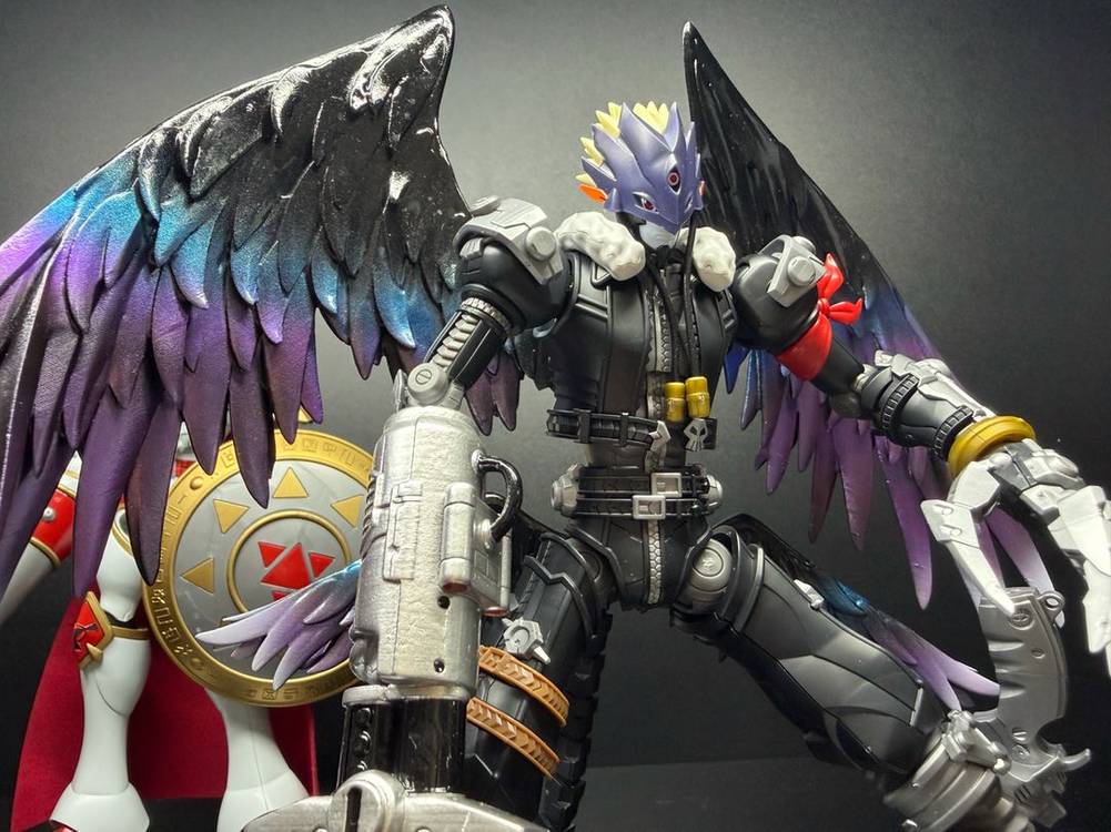 [디지몬] 피겨라 호환 3d 프린팅 날개 도색버전--2