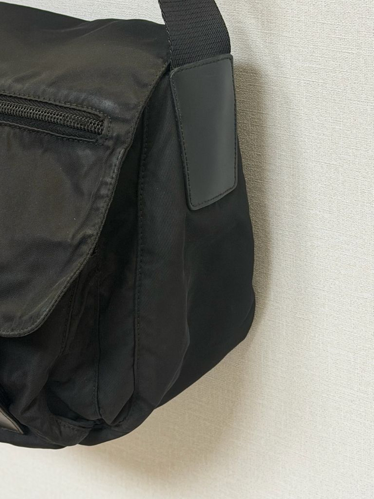 정품 프라다 포코노 나일론 크로스백 메신저백 숄더백--5