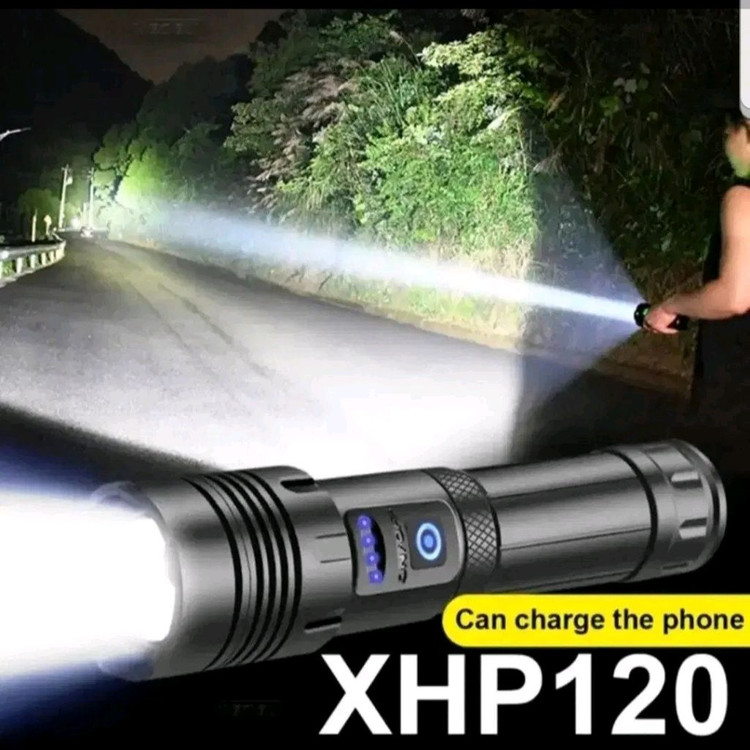 xhp120손전등,랜턴,해루질,낚시,경비,산행 등.. 이미지