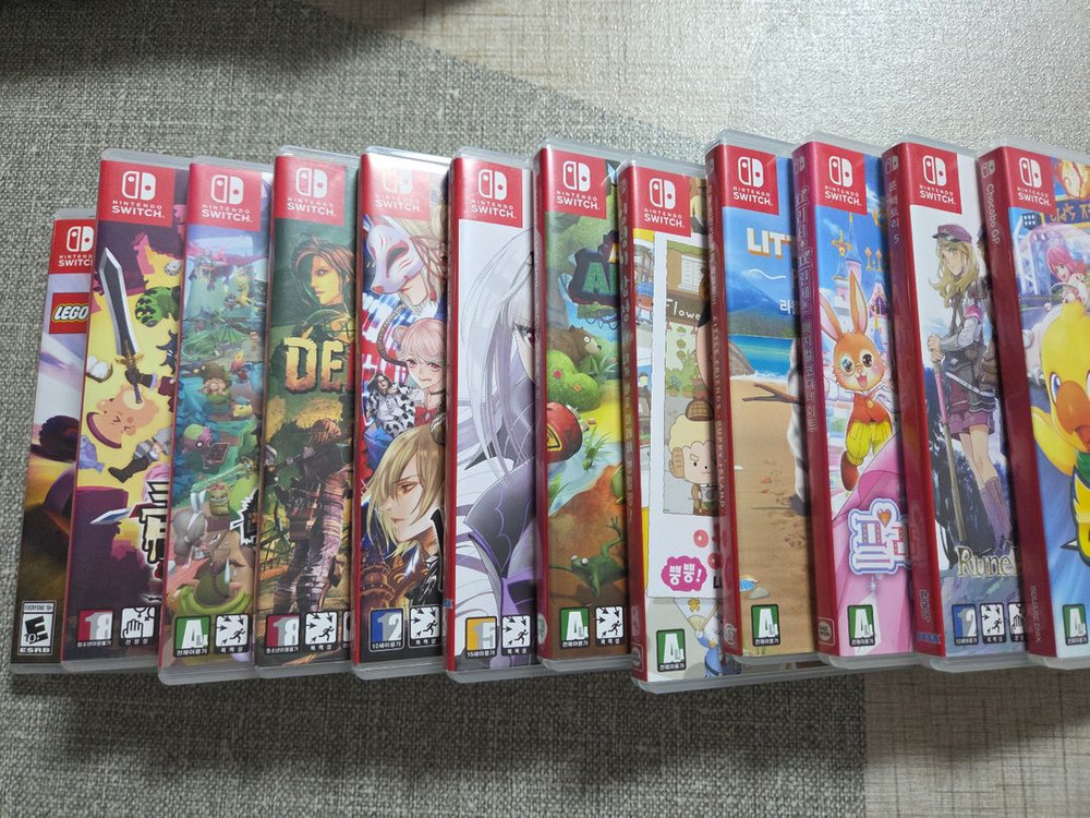 닌텐도스위치 게임타이틀 01. 이미지