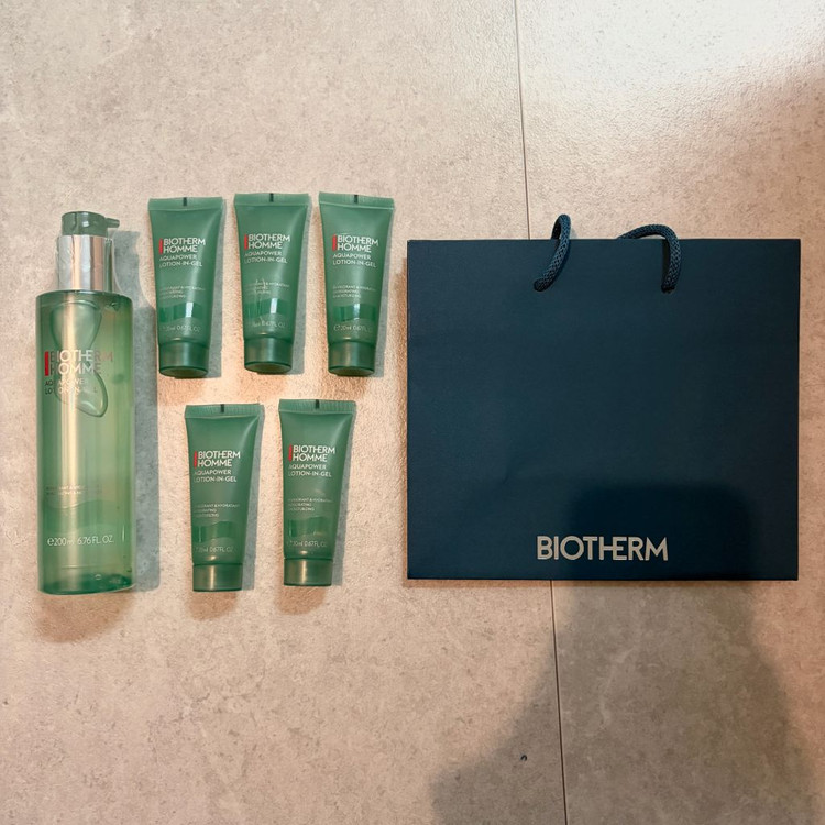 신세계정품 새상품 비오템옴므 아쿠아파워 올인원 200ml 세트(+올인원 100ml)--1