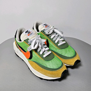 나이키 LD와플 사카이 그린 컬러 운동화 265mm