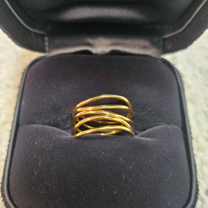 티파니앤코 엘사퍼레티 웨이브 링 반지