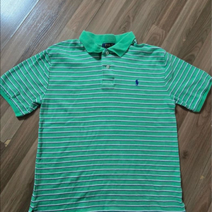 폴로 랄프로렌 스트라이프 카라티 L (14~16T)