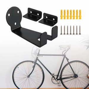 벽걸이 자전거 거치대 블랙 행거 세트