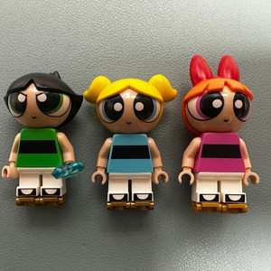 레고 파워퍼프걸 미니피규어 3종 판매