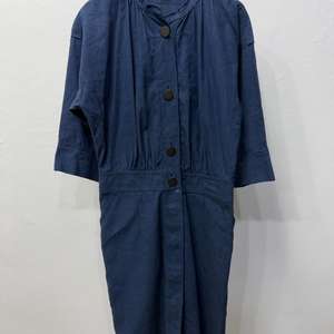 정품) TIME 타임 한섬 린넨 데님 원피스 82 이미지