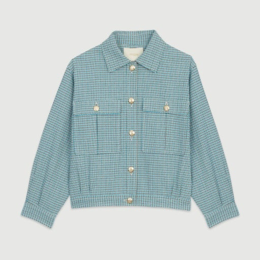 MAJE 마쥬 트위드 봄버 자켓 36--1