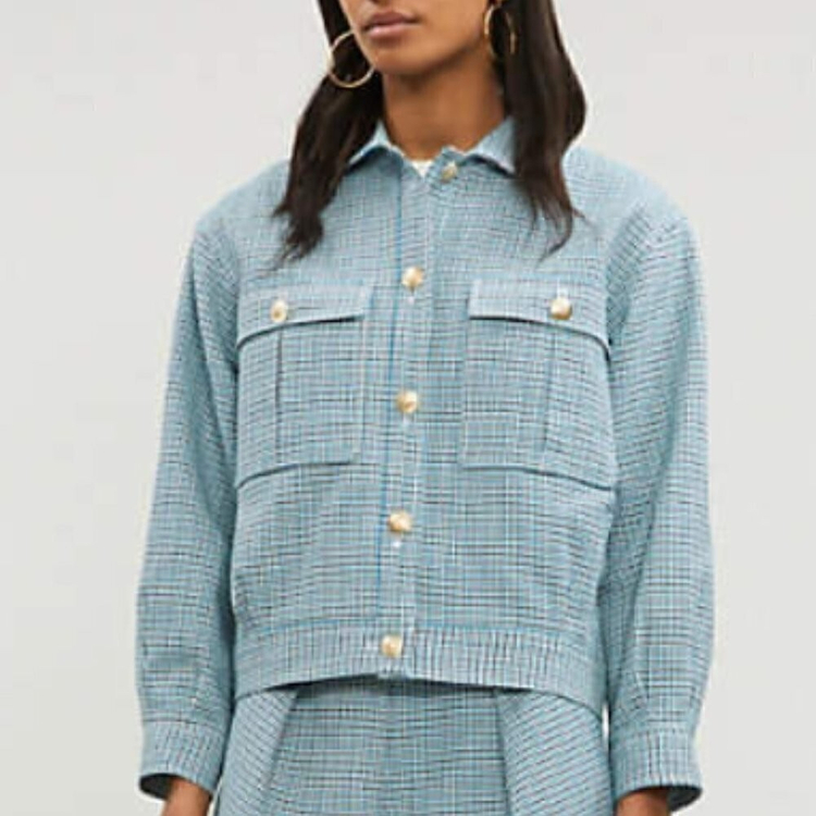 MAJE 마쥬 트위드 봄버 자켓 36--2