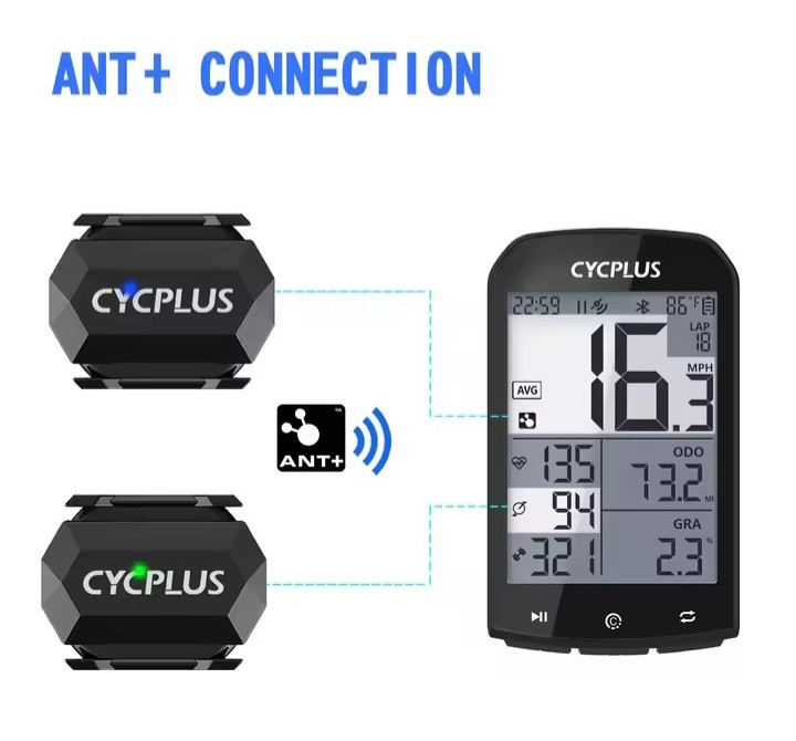 [빠른배송] 속도계 케이던스 듀얼 센서 무선스톱워치--5