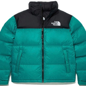 노스페이스 1996 눕시 패딩 에메랄드 그린