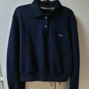 앤유 보르센 로고 피케 셔츠 네이비 1 55