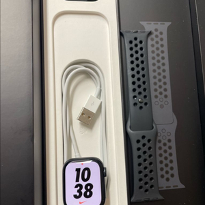 애플워치7나이키 41mm 미드나이트