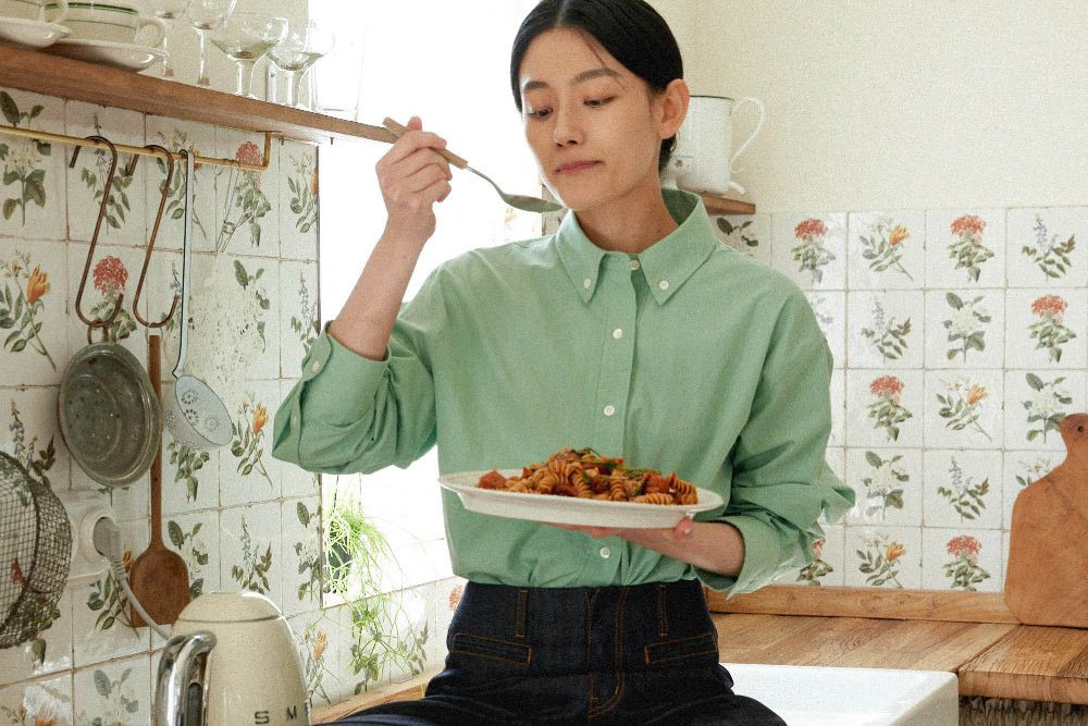 Ged(샵게드) garden shirt - mint--1