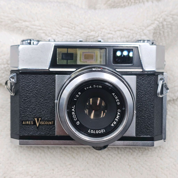 50년대 명기 Aires Viscount 필름카메라 필카 올드 희귀카메라--1