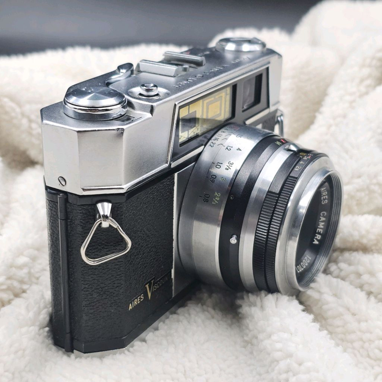 50년대 명기 Aires Viscount 필름카메라 필카 올드 희귀카메라--4