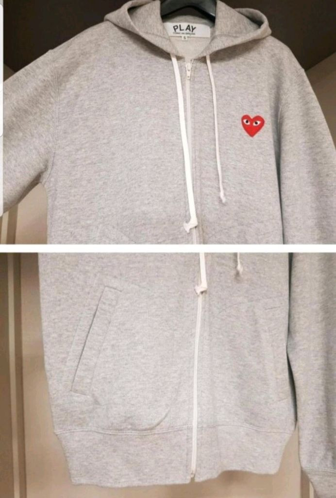 꼼데가르송 국내수입정품 후드집업--2