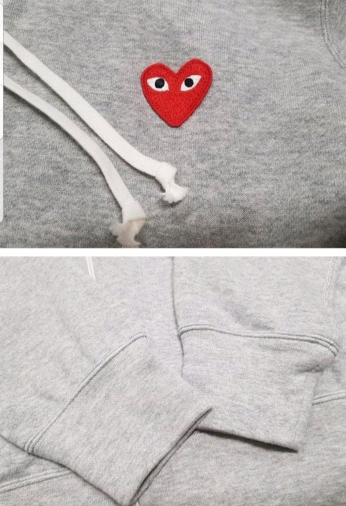 꼼데가르송 국내수입정품 후드집업--4