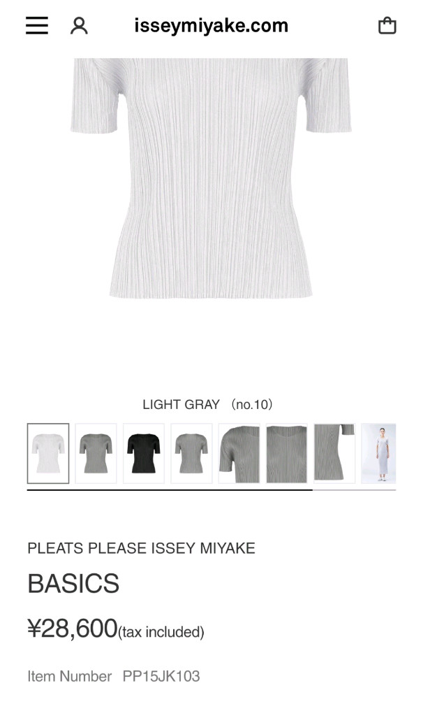 플리츠플리즈 베이직 탑 블랙 3 이미지