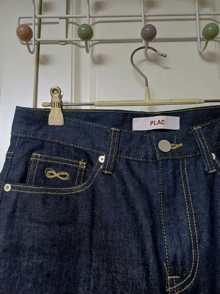 남성 플랙진데님청바지 31인치 슬림일자핏 이미지