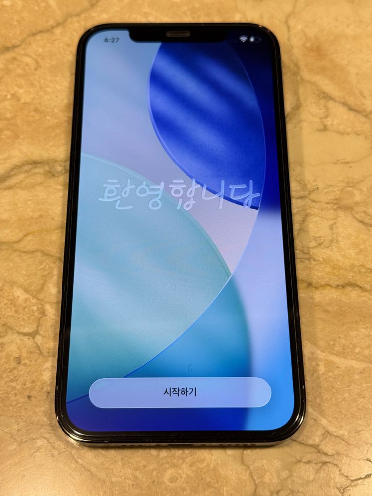 아이폰 12pro 128GB 퍼시픽블루 S급--6