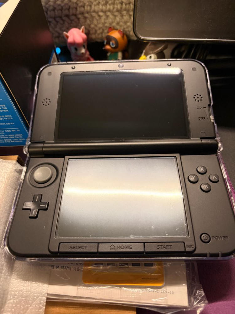 닌텐도 정품 3ds xl 한국정발 블루 박스셋 이미지