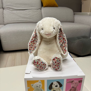 젤리캣 블라썸 크림 버니 L