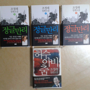 조정래 장편소설 4권 / 친필 사인 이미지