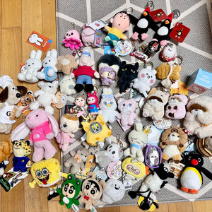 캐릭터 인형 키링 모음 이미지