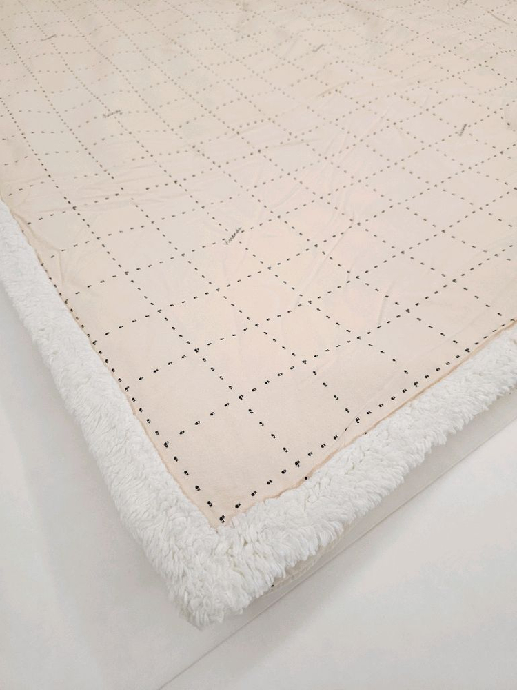 [네고칼차단] 비비엔다모달요토퍼+다우니퍼블랭킷+베개 세트--5