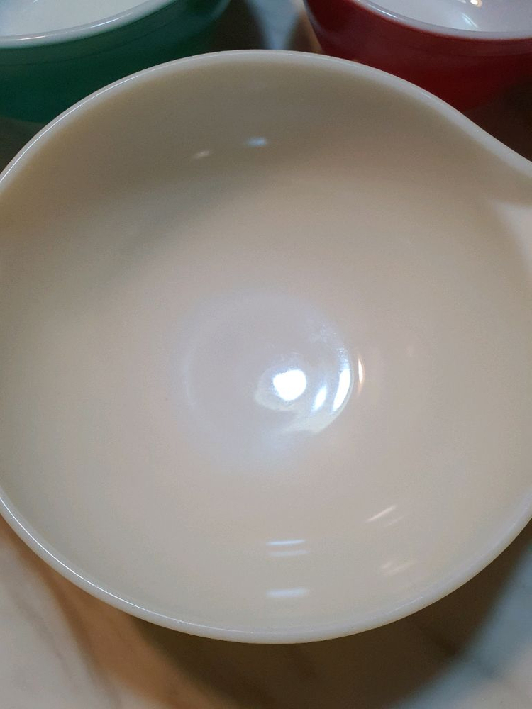 빈티지 미국 파이렉스 믹싱볼 3종( 개당값 이미지